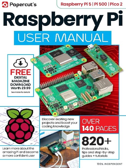 Title details for Raspberry Pi Coding & Projects The Complete Manual by Papercut Limited - Available